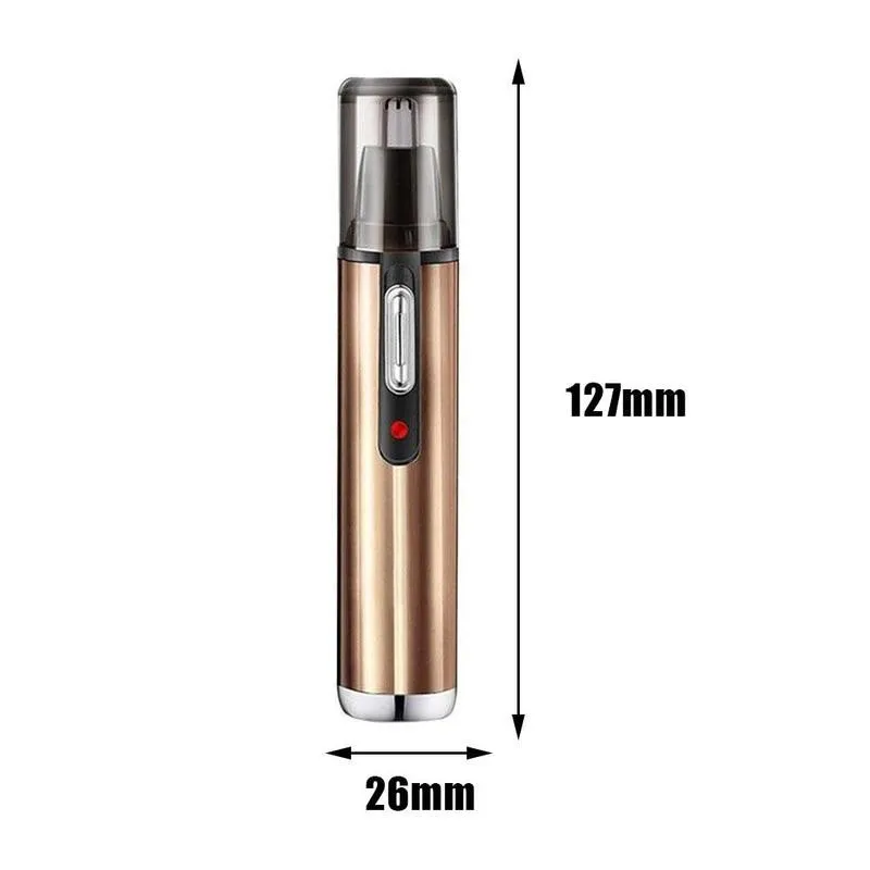 

Electric Shaving Nose Ear Trimmer Safety Face Care Nose Cleaning Shaving Hair Hair For Men Beard Removal Machine Razor Trim Y8W2