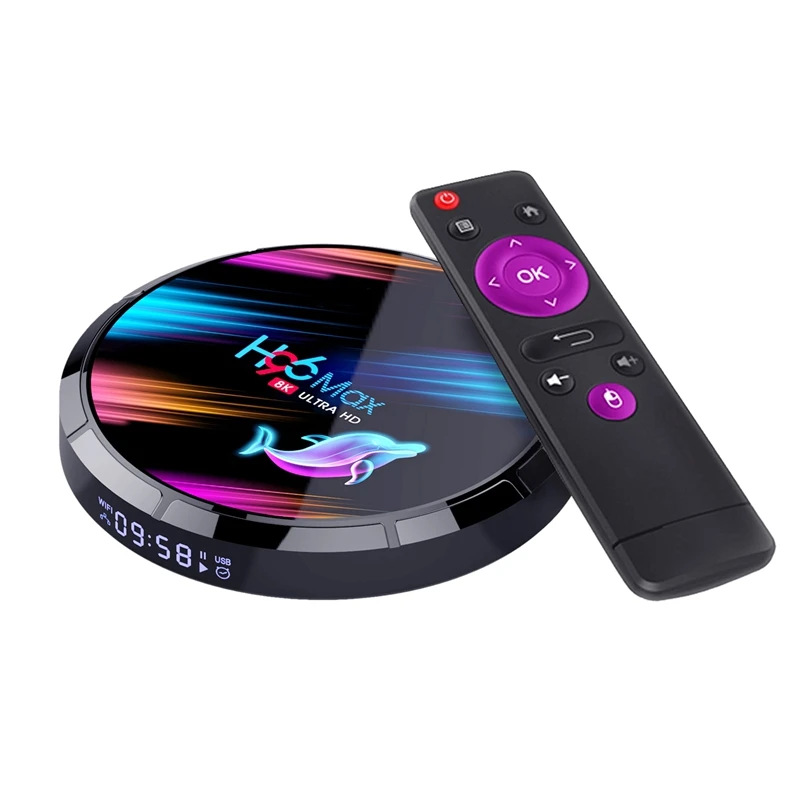H96 MAX X3 Android 9 0 Смарт ТВ-бокс 4G + 32G беспроводной IPTV Box 8K 4K USB телеприставка WiFi 5G для