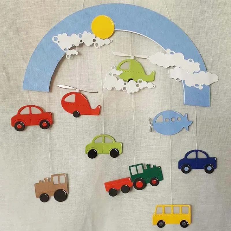 

Airplane Car Train Transportation Metal Cutting Dies Shape Scrapbooking Craft Die Cut Stencil Card Make Mould Sheet Decoration