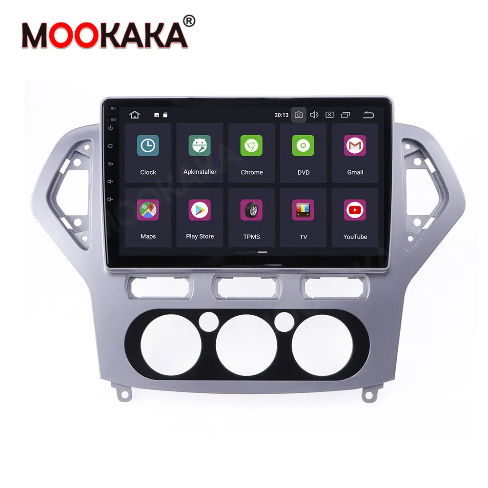Автомагнитола на Android 10 0 с GPS навигацией для Ford mondeo MK4 2007 2010 DSP автомобильная