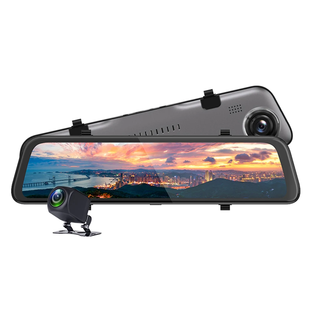 

11.66 inch Rearview Mirror Dashboard Camera S11 2K HD Rear View Camera Rearview Mirror Tachograph Reverse