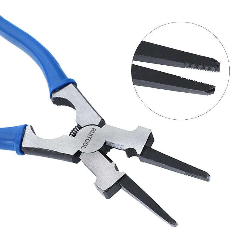 

8-inch welding pliers special-shaped welding pliers multi-function welding auxiliary tool for drawing welding wire