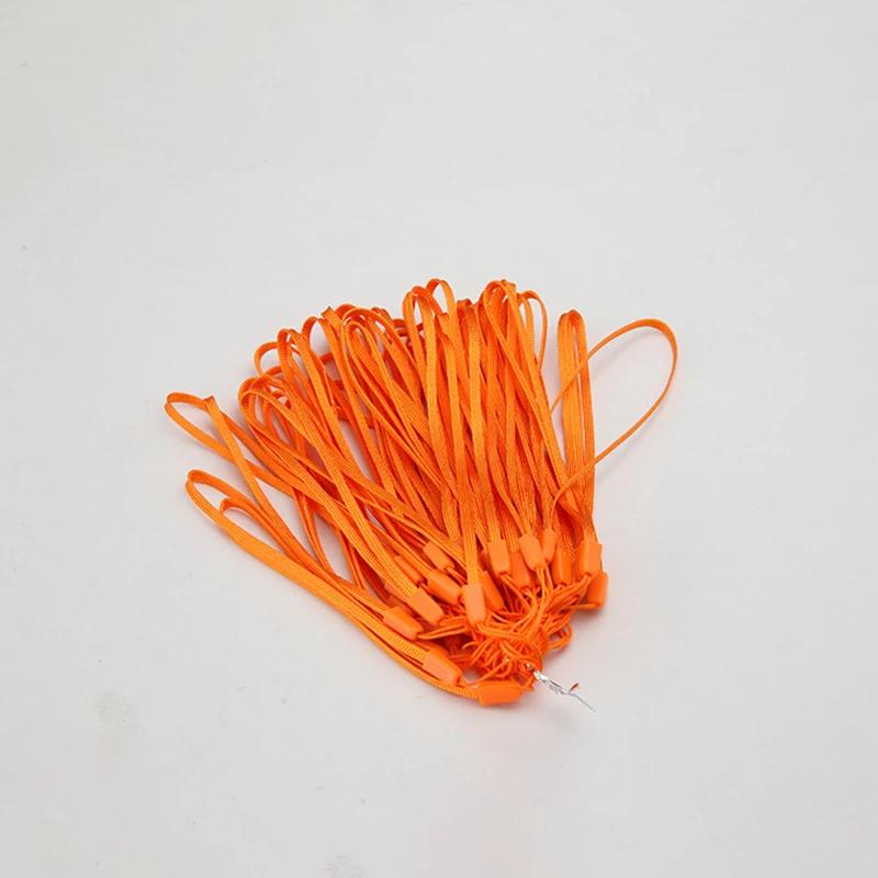 10pcs Orange 10 шт. Универсальный строп для ключей ремни для телефонов для Apple iPhone 7 Plus 8X6 6S Keycord Lanyards Finger Мобильный держатель подставка аксессуары - Цвет: 10pcs Orange