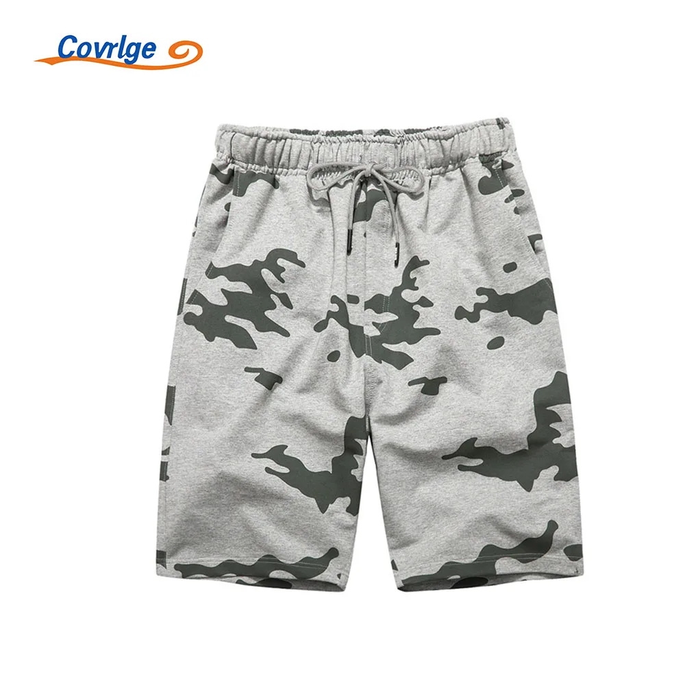 

Covrlge Men's Shorts Leisure Summer Trend Youth Comfortable Daily Sport Fashion Brand Casual Loose Printing Clothing MKD112