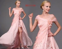 new design hot vestido graduacion elegant on sale pink elegant strapless aqua cap sleeves long evening homecoming dresses