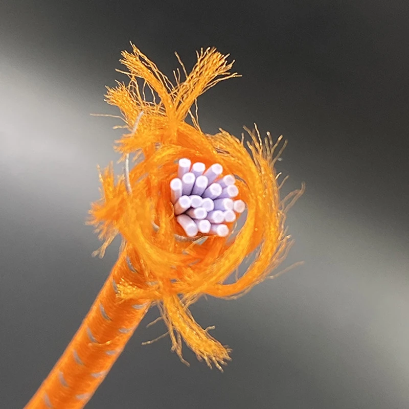 Латексная Светоотражающая эластичная веревка 3 мм светящаяся лента для