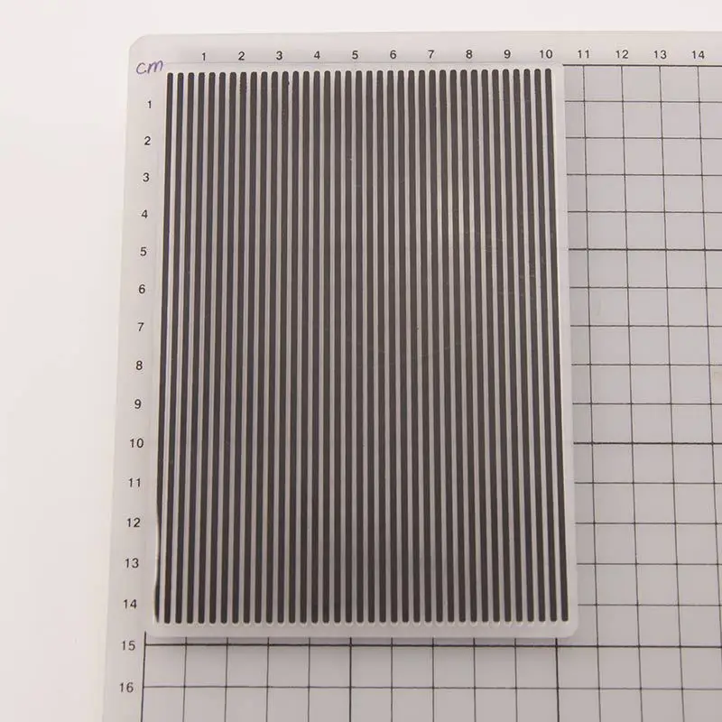 Пластиковые папки для тиснения в полоску скрапбукинга своими руками/украшения