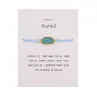 Женские плетеные браслеты, Овальный плетеный браслет из смолы ручной работы с регулируемым плетеным браслетом для женщин и пар