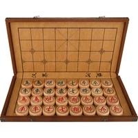 gift design chess board wood storage box wooden adult chess games board children ajedrez profesional family travel games dl60xq