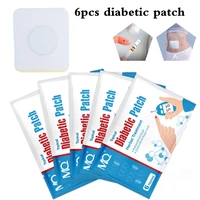 6pcs natural herbs unisex stabilizes blood sugar balance glucose navel patch diabetic patch personal health care tool