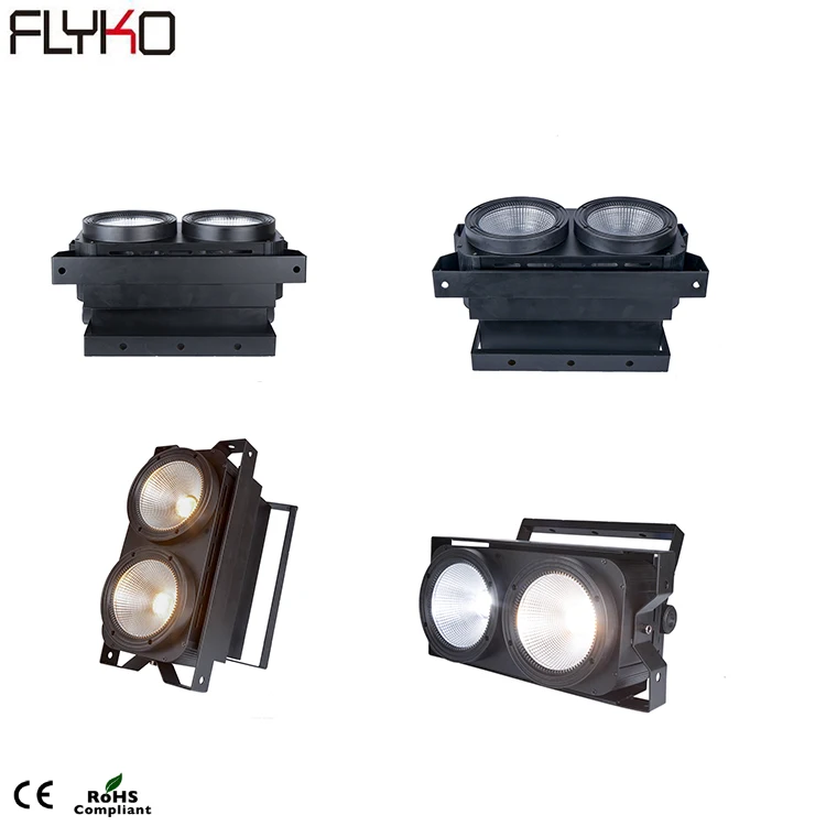 2019 Новый cob 2 глаза светодиодный козырек для света в зал белый и теплый COB 200w | Лампы