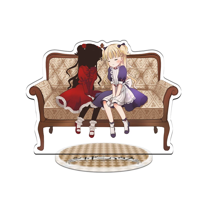 Аниме тени дом Emilyko фигурка на акриловой подставке модель пластина Дисплей стол