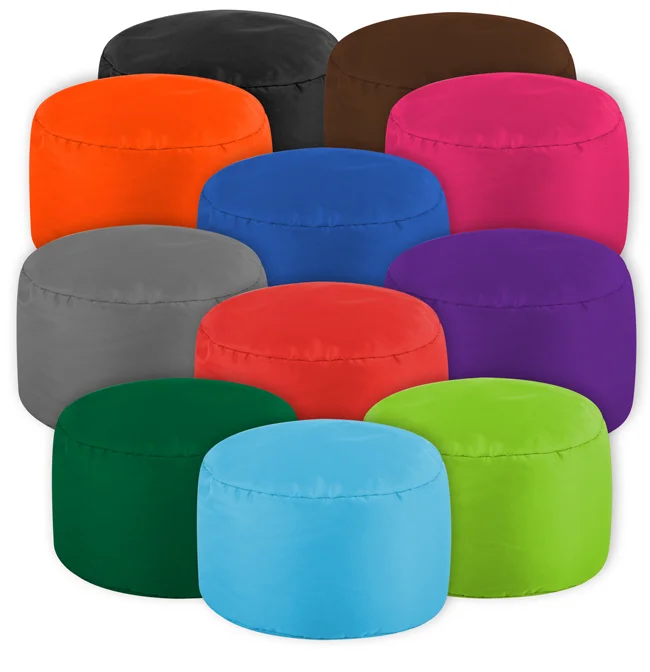 Полиэфирный табурет для ног домашний диван круглый сумки фасоли крышка шезлонга