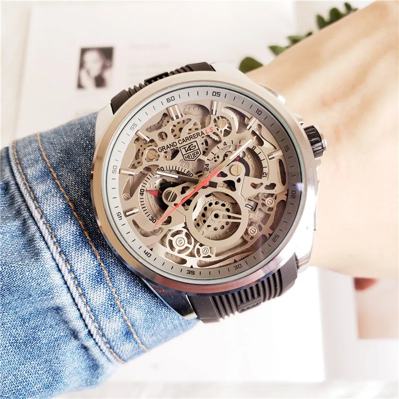 

quadrado de quartzo pulseira de couro romano de luxo feminino designer dropshipping de ouro das mulheres presentes de pulso