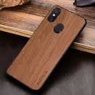 Чехол для Xiaomi mi 8 mi8 lite funda уникальный простой дизайн легкий деревянный узор чехол для телефона из искусственной кожи coque