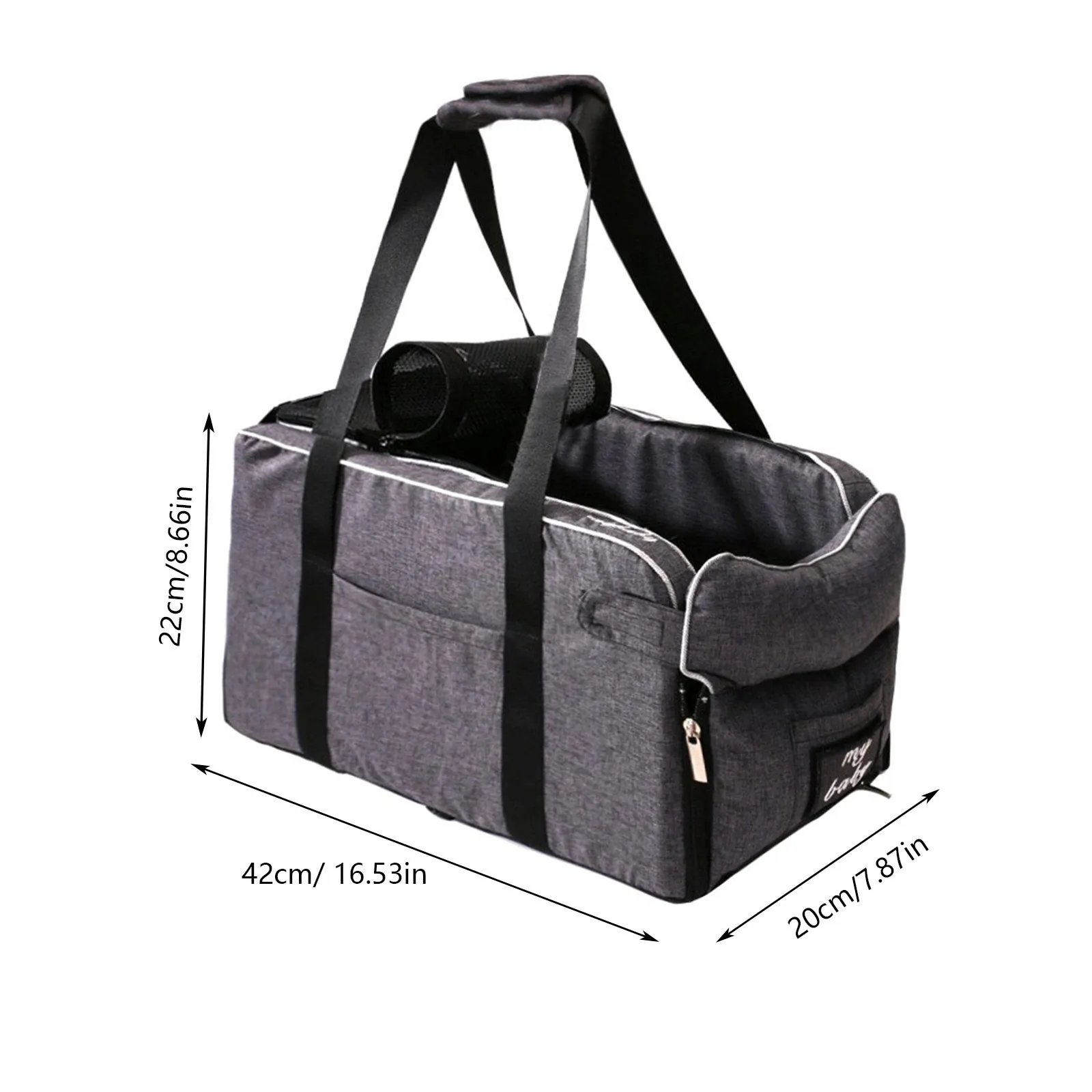 Переносное автомобильное сиденье для домашних питомцев нескользящий