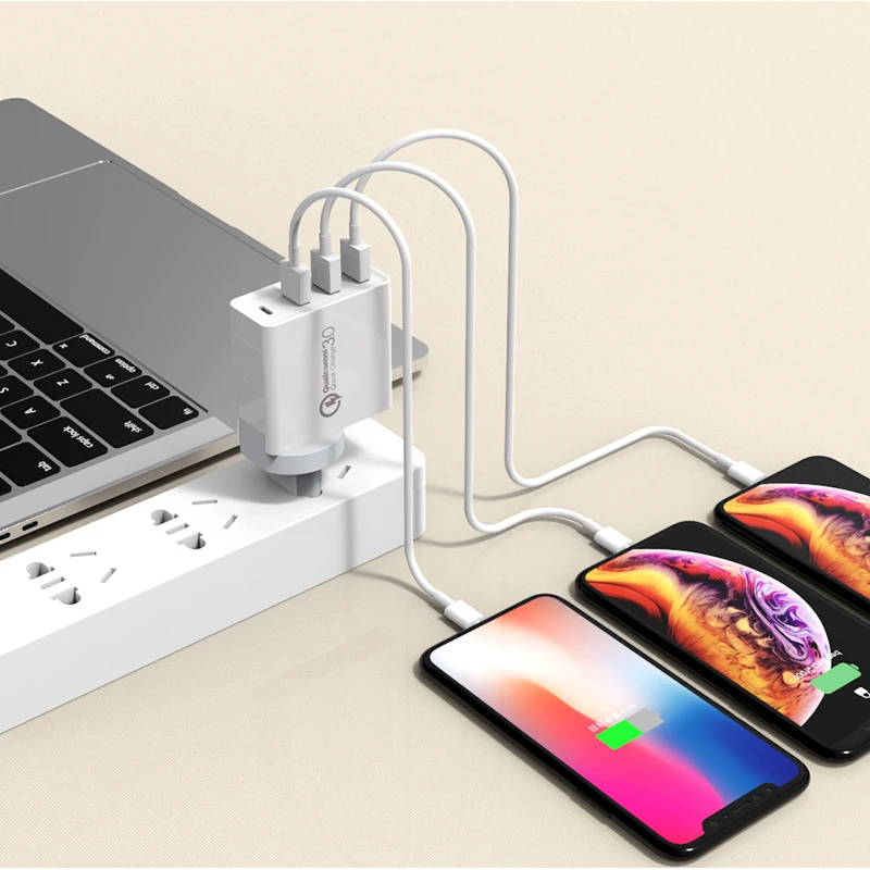 Зарядное устройство HKHUIBANG Usb 3 0 QC быстрое зарядное адаптер настенное для Iphone /Sumsung