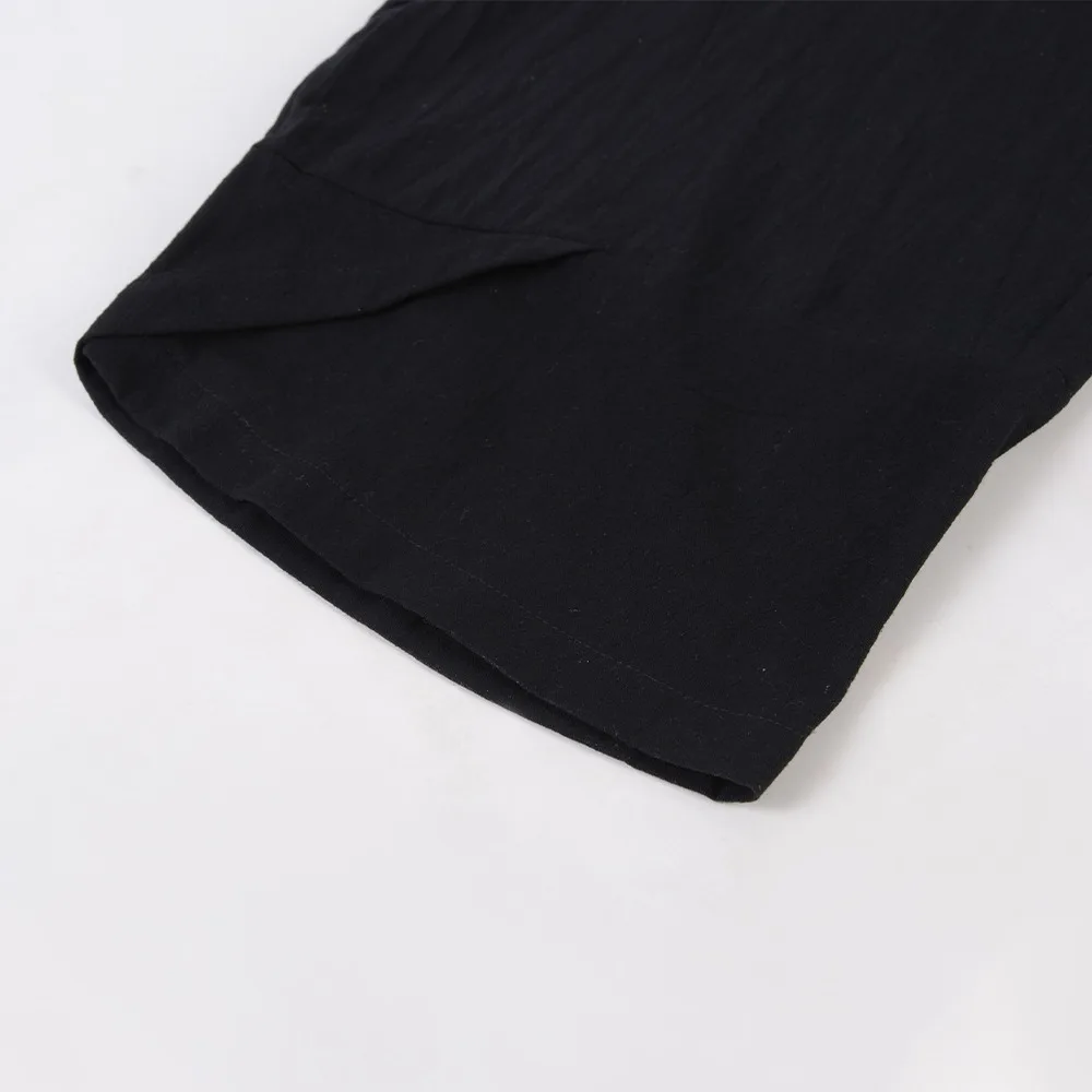 

Women Ladies Fashion Casual Loose Linen Cotton Jumpsuit Dungarees Playsuit Trousers Overalls Black Gray Green