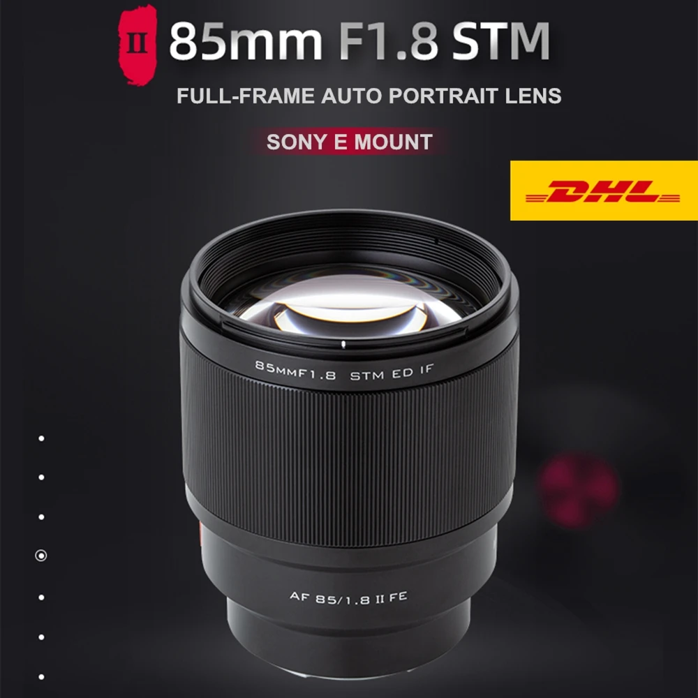 

Viltrox 85mm F1.8 STM II Camera Lens full frame Auto Focus Portrait Prime Lens Eyes Focus AF For Sony A6400 A6300 A7 A6500 A9 A7