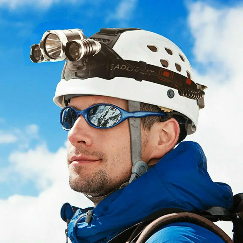 Светодиодный налобный фонарь для рыбалки водонепроницаемый 360 пешего туризма