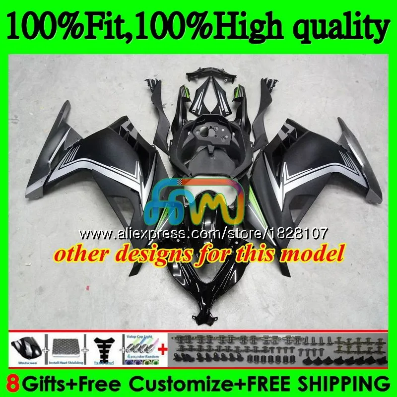 Инъекции для KAWASAKI ZX3R EX300 EX ZX 300R 4BS.65 ZX-3R ZX300R 13 14 холодный красный белый 15 16 17 2013 2014 2015