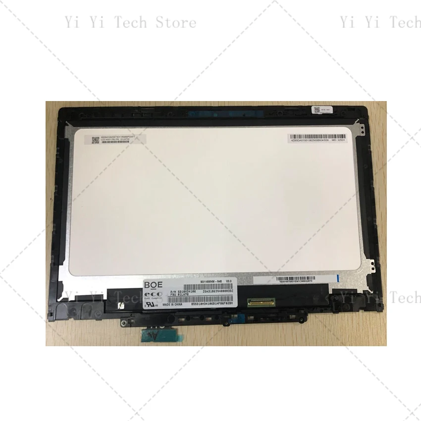 Beli Layar Sentuh Untuk 300E Chromebook 2nd Gen MTK LCD Perakitan Digitizer Display Panel Bezel Frame 5D10T95195