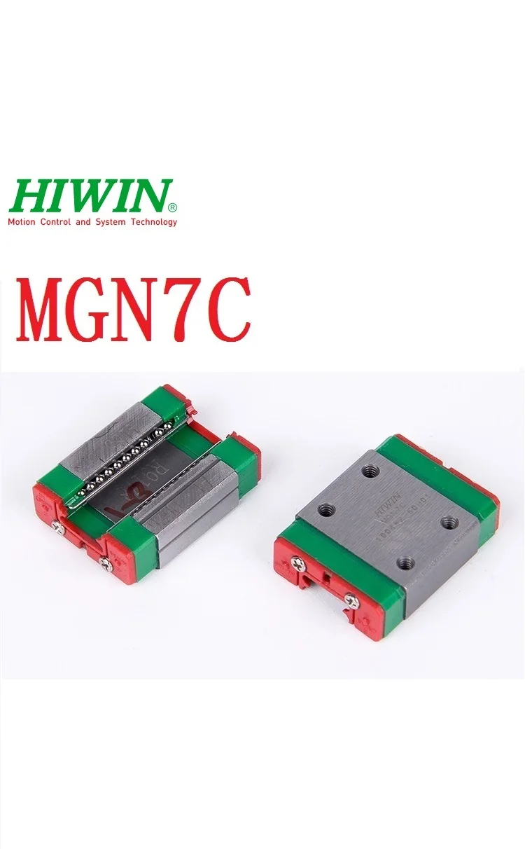 1 шт. оригинальный миниатюрный линейный направляющий блок Hiwin MGN7C | Строительство