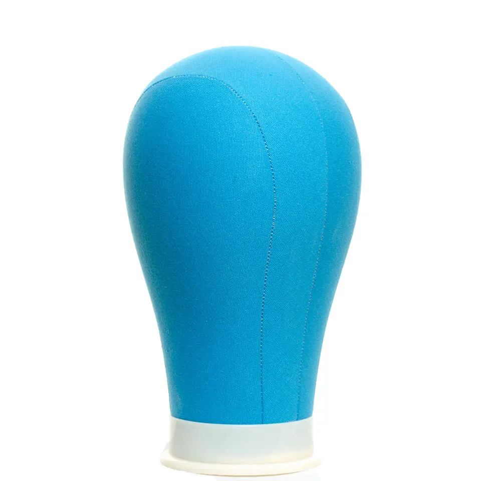 Темно синий холст блок парик Стенд Манекен головной сумка аксессуары