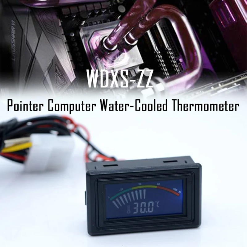 Цифровой ЖК термометр с указателем автомобильный измеритель температуры воды C/F