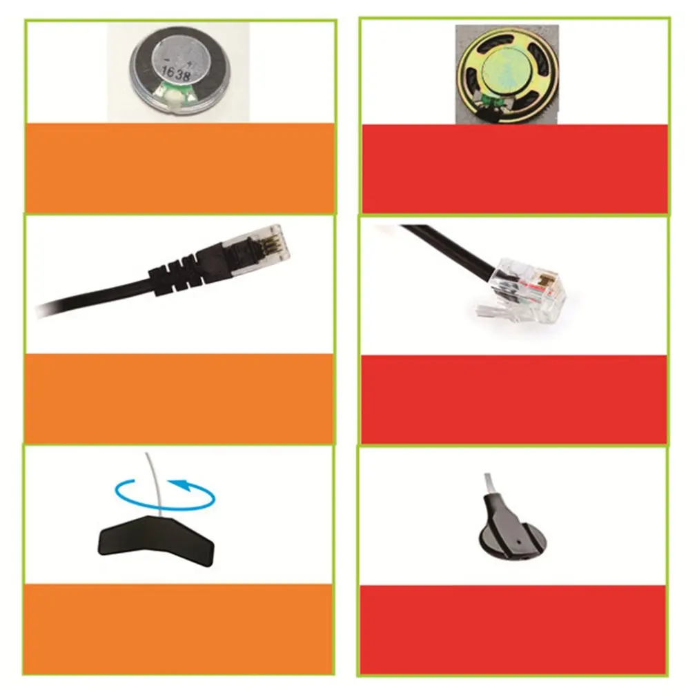 Наушники колл-центра С микрофоном 2 5/3 5 мм штекер телефонный голосовой домофон