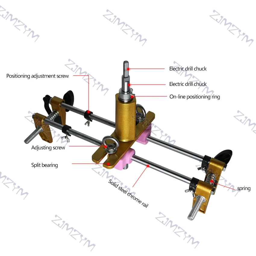 Пыленепроницаемый джиг-инструмент для вскрытия дверных фитингов джиг-замок
