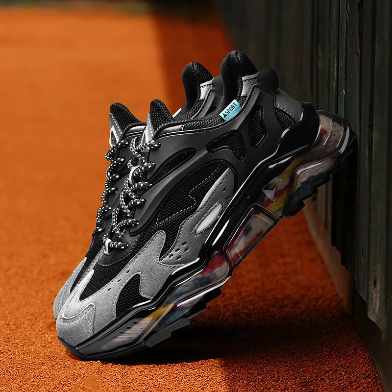 

New Spring Student Running Shoes Low Cut Breathable Jogging Sport Shoe Outdoor Light Athletic Sneakers Men Zapatos De Hombre
