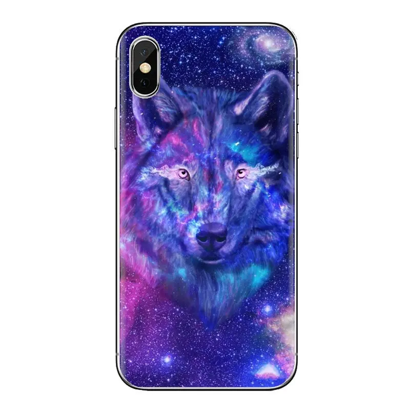 Transparent Soft Shell Covers Anime Galaxy Wolf 2 For LG Spirit Motorola Moto X4 E4 E5 G5 G5S G6 Z Z2 Z3 G2 G3 C Play Plus Mini |