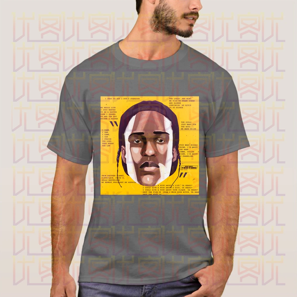 Новые 2020 летние как можно скорее Моб Рокки логотип 100% одежда из хлопка