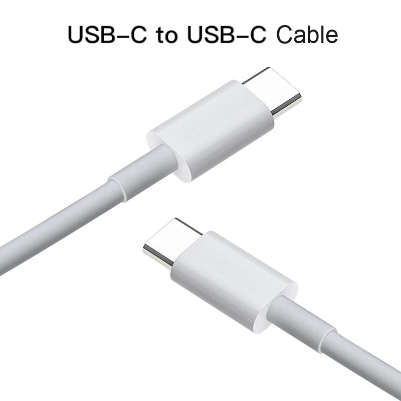 18w30w45w60w65w usb c power adapter 3a cablepdqc3 0 charger for xiaomi huawei macbook iphoneipad s910 and c c cable free global shipping