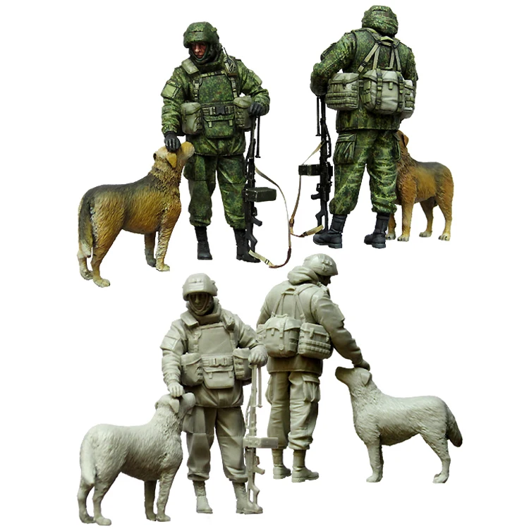 1/35 современные российские солдаты (Крым) набор-2 смоляная модель солдата GK