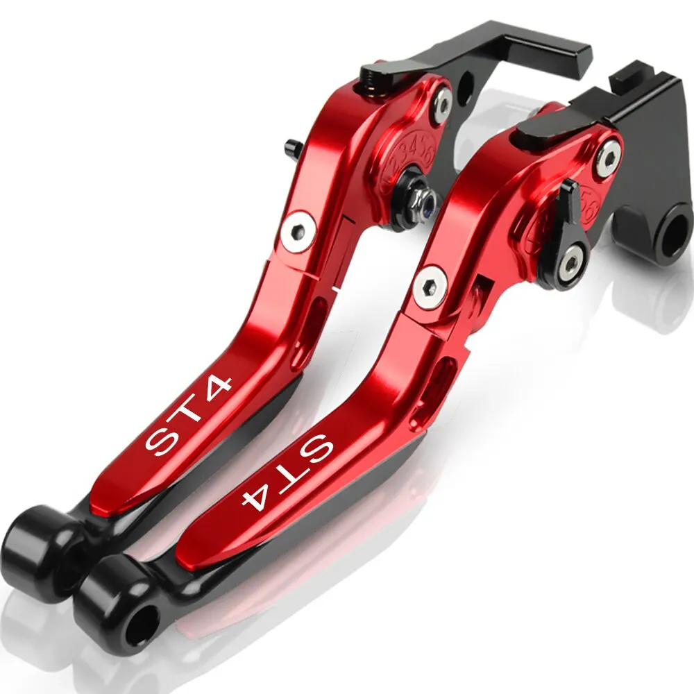 

Motorcycle Accessories handbrake Folding Extendable CNC Moto Adjustable Clutch Brake Levers For ducati ST4 S ABS 2004 2005 2006