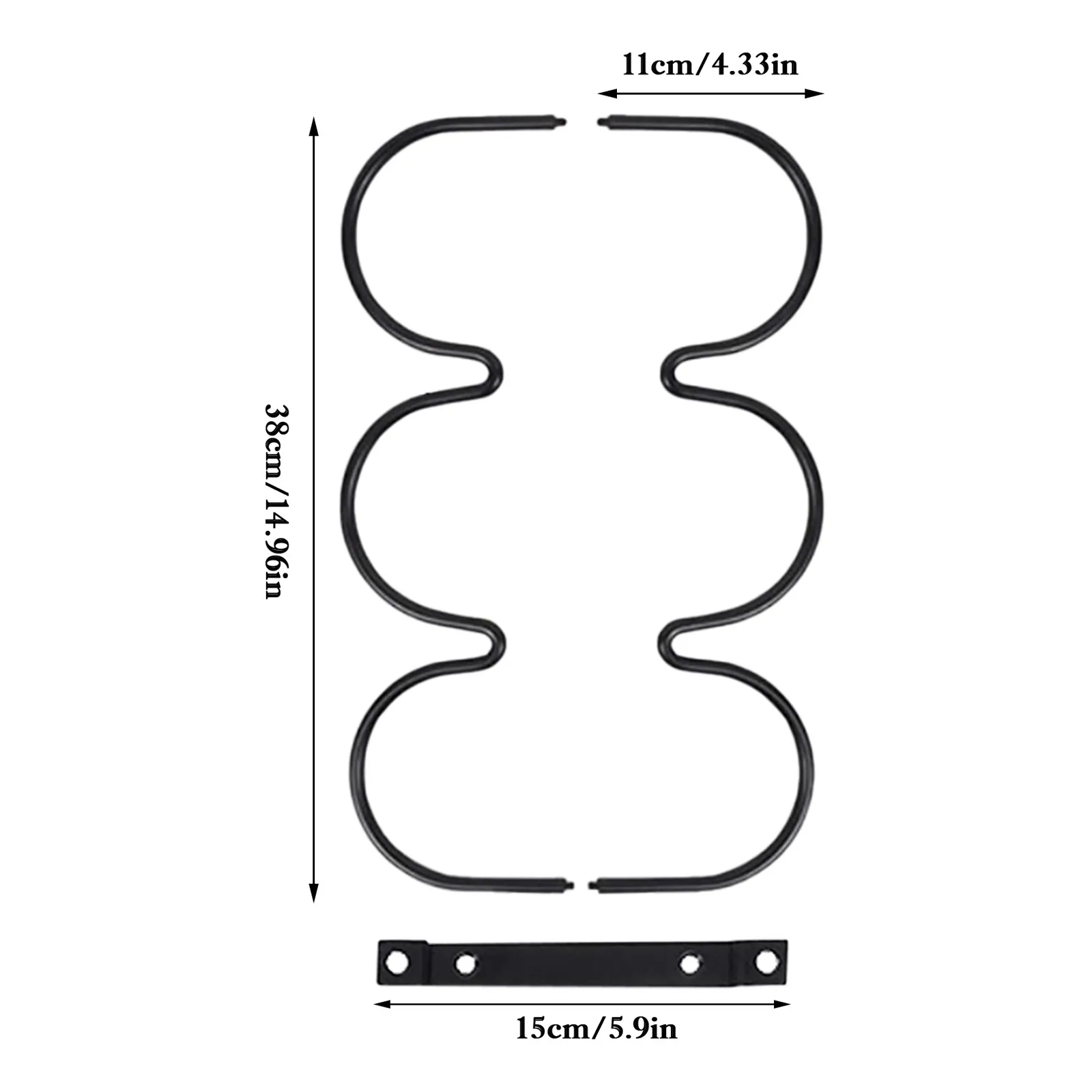 

Wine Display Rack Nordic Creative Iron Art Wine Rack Living Room Kitchen Cabinet Hanging Wine Bottle Rack Wine Black Bottle Rack