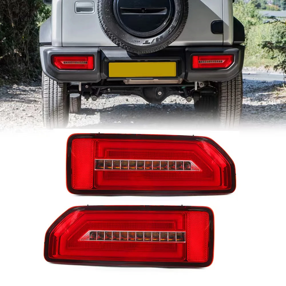 

Modifica per fanali posteriori Suzuki Jimny 18-20, luci paraurti a LED speciali, luci freno, luci paraurti posteriori