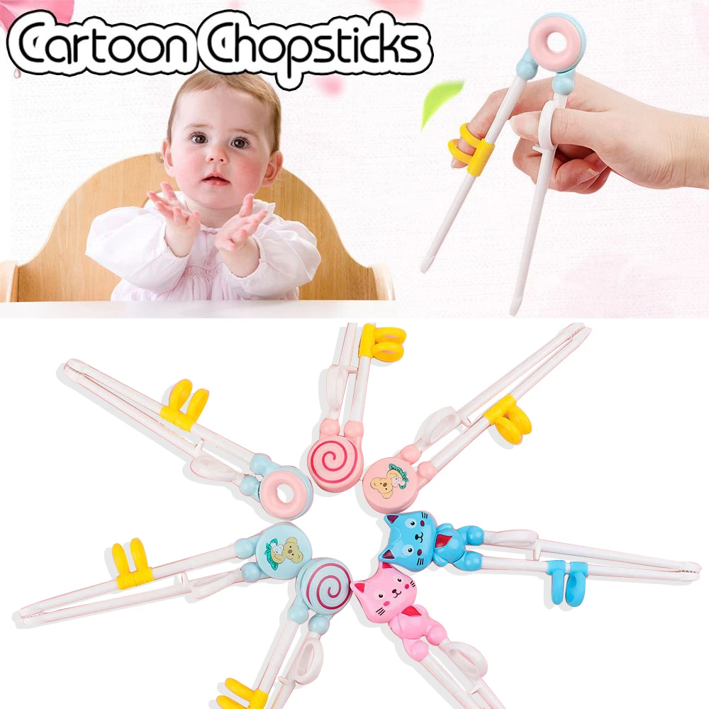 

1 пара, Детские Мультяшные палочки для еды