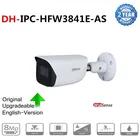 IP-камера Dahua, 8 Мп, IPC-HFW3841E-AS дюйма, H.265, встроенный микрофон, SD-карта 256 ГБ, Интеллектуальное обнаружение