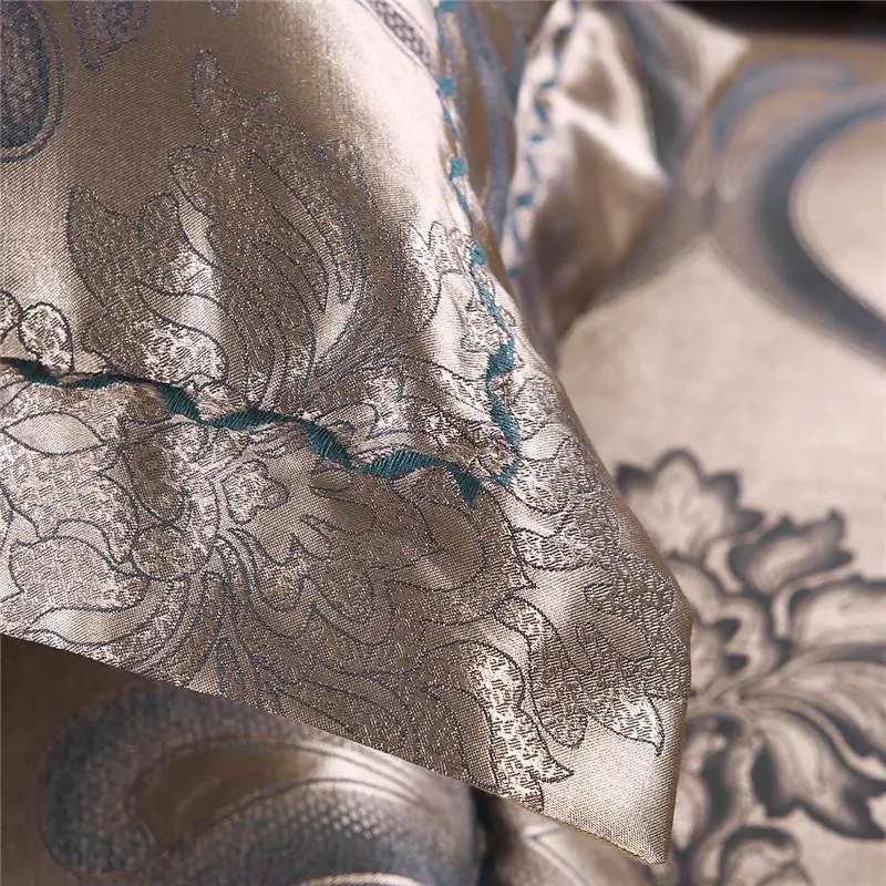 Комплект постельного белья из шелка хлопка и сатина 4 шт.|Комплекты белья| |