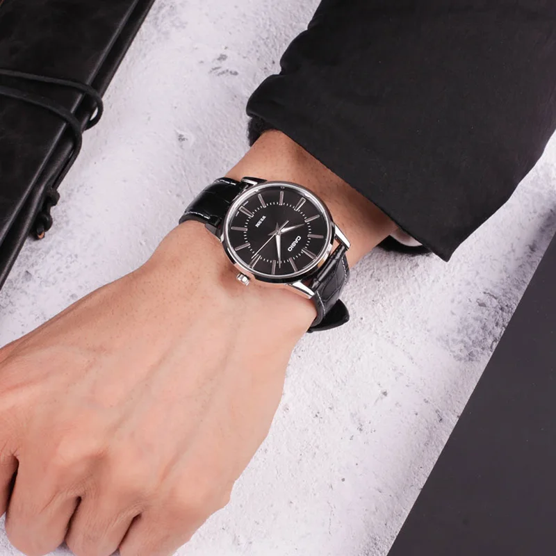 Оптическими зумом Casio Часы Бизнес простой Для мужчин мужские часы MTP 1303L