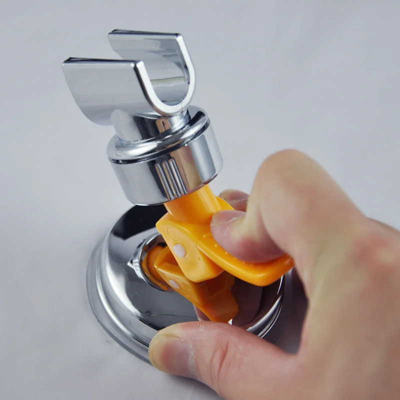 Регулируемый держатель для душевой лейки настенное пластиковое вакуумное