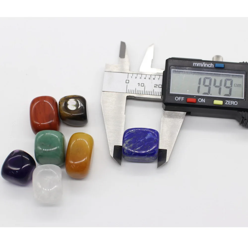 Новый семь цветов Нерегулярные lucky натуральных камней послужат прекрасным