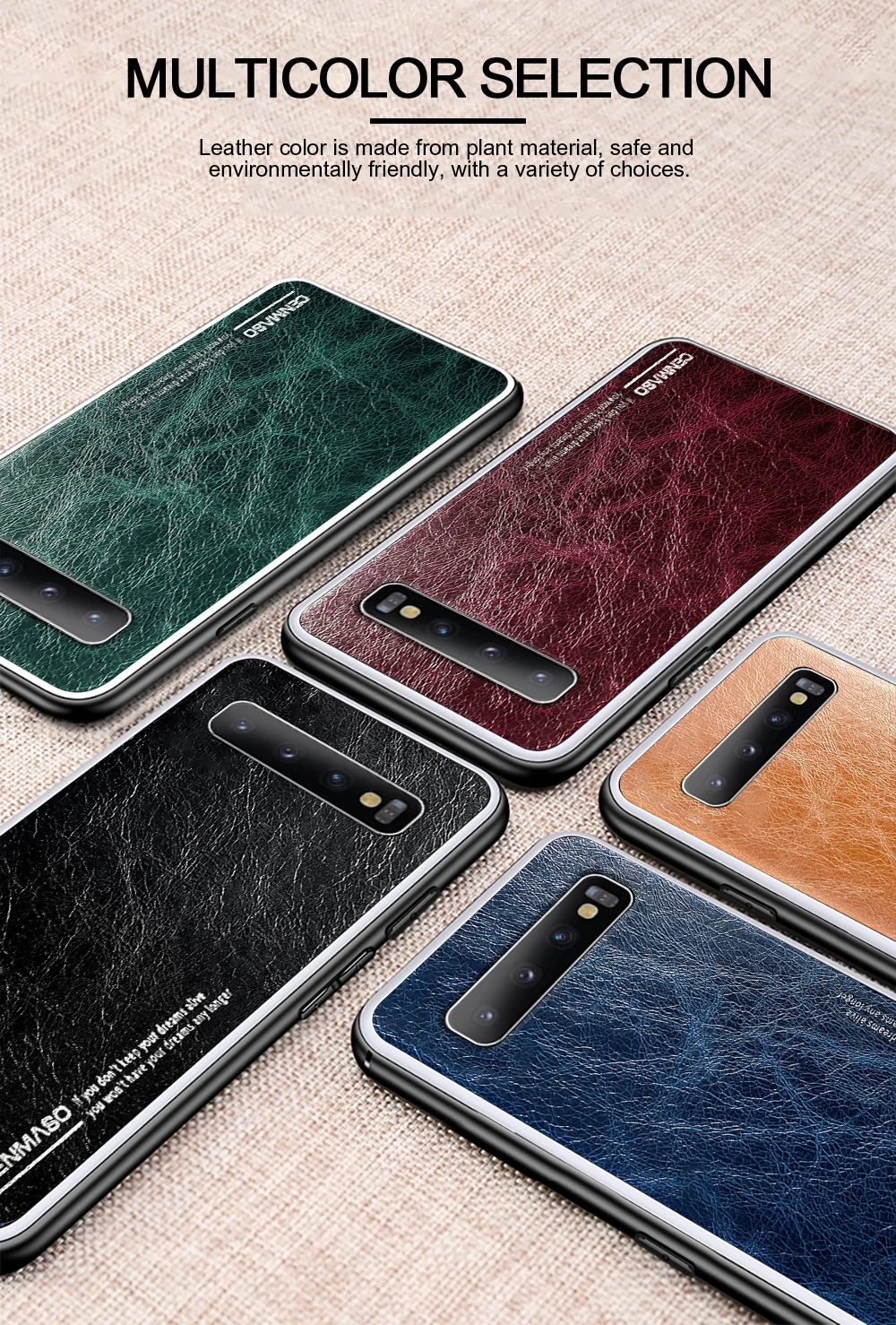 CENMASO чехол из натуральной кожи для samsung S10 чехол роскошный кожаный Ультра Тонкий Ретро Винтажный чехол для Galaxy S10 Plus Модный чехол