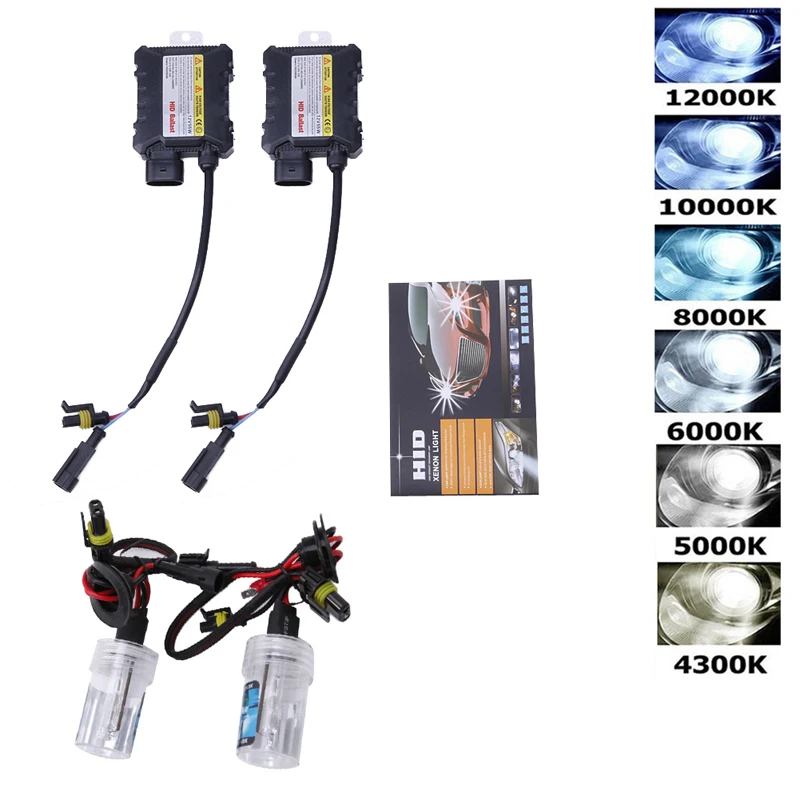 

2pcs 4300k H1 HID Xenon Headlight Conversion Bulbs Kit 55W L41C
