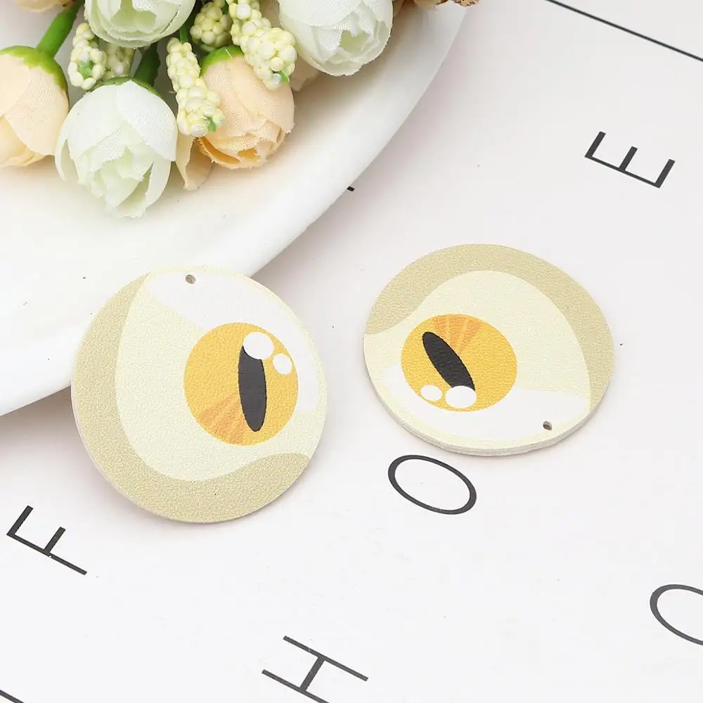 Doreen Box Kawaii Мультфильм Хэллоуин призрак шляпа в форме PU кожаные Подвески Сделай
