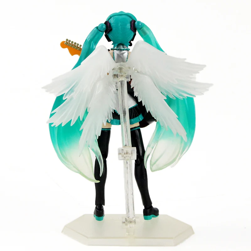 Хацунэ Мику фигурка Figma 200 307 394 Мику с гитарой велосипед Модель игрушки для коллекции подарков
