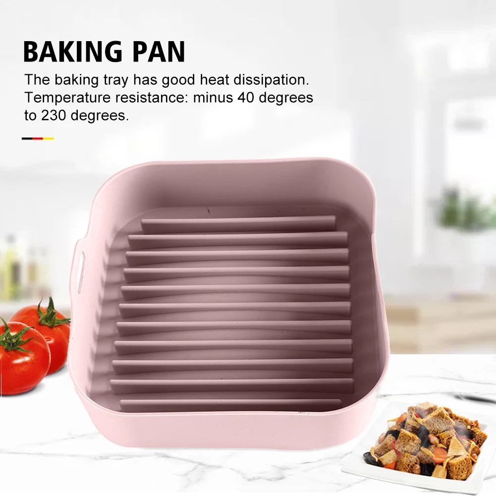 Кухонный инструмент антипригарный с ручкой силиконовый гриль сковорода